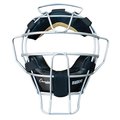 Perfectpitch Ultra Lightweight Umpire Face Mask; Silver PE204685